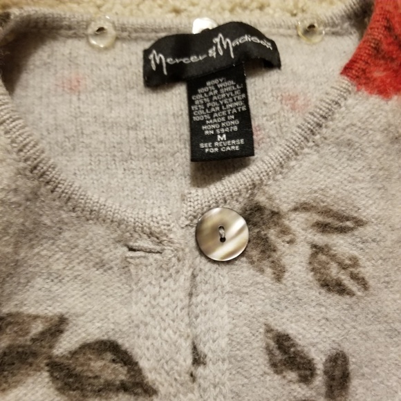 Beautiful Rose Wool Jacket - Picture 4 of 5